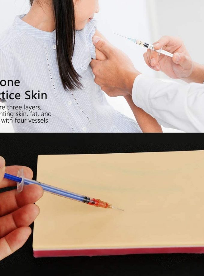 Injection Training Practice Simulation Human Skin Model Pad Model